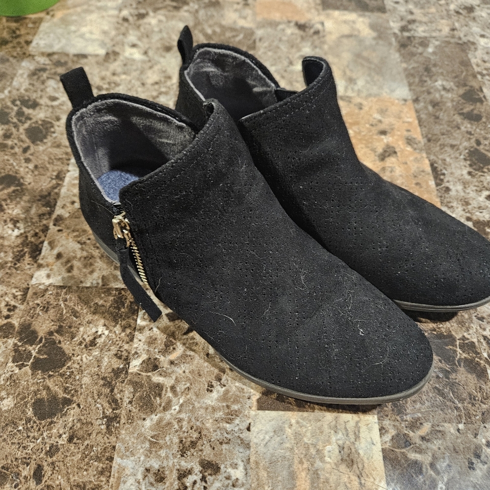 Dr Scholls black booties